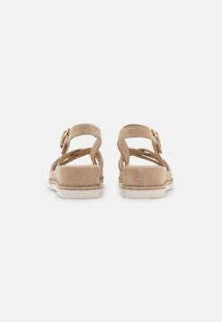 Anna Field Leather - Sandalen Met Sleehak - Beige -Anna Field 11fcfe5a15f14b6ab6534aae88593085