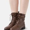 Anna Field Veterboots - Dark Brown 1 Anna Field Veterboots - Dark Brown -Anna Field 169b6bc02e8b416284f742328d8d439a