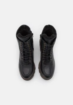 Anna Field Leather Winter Bootie - Snowboots- Black -Anna Field 1f7766b6380b43249c97d206d76344de