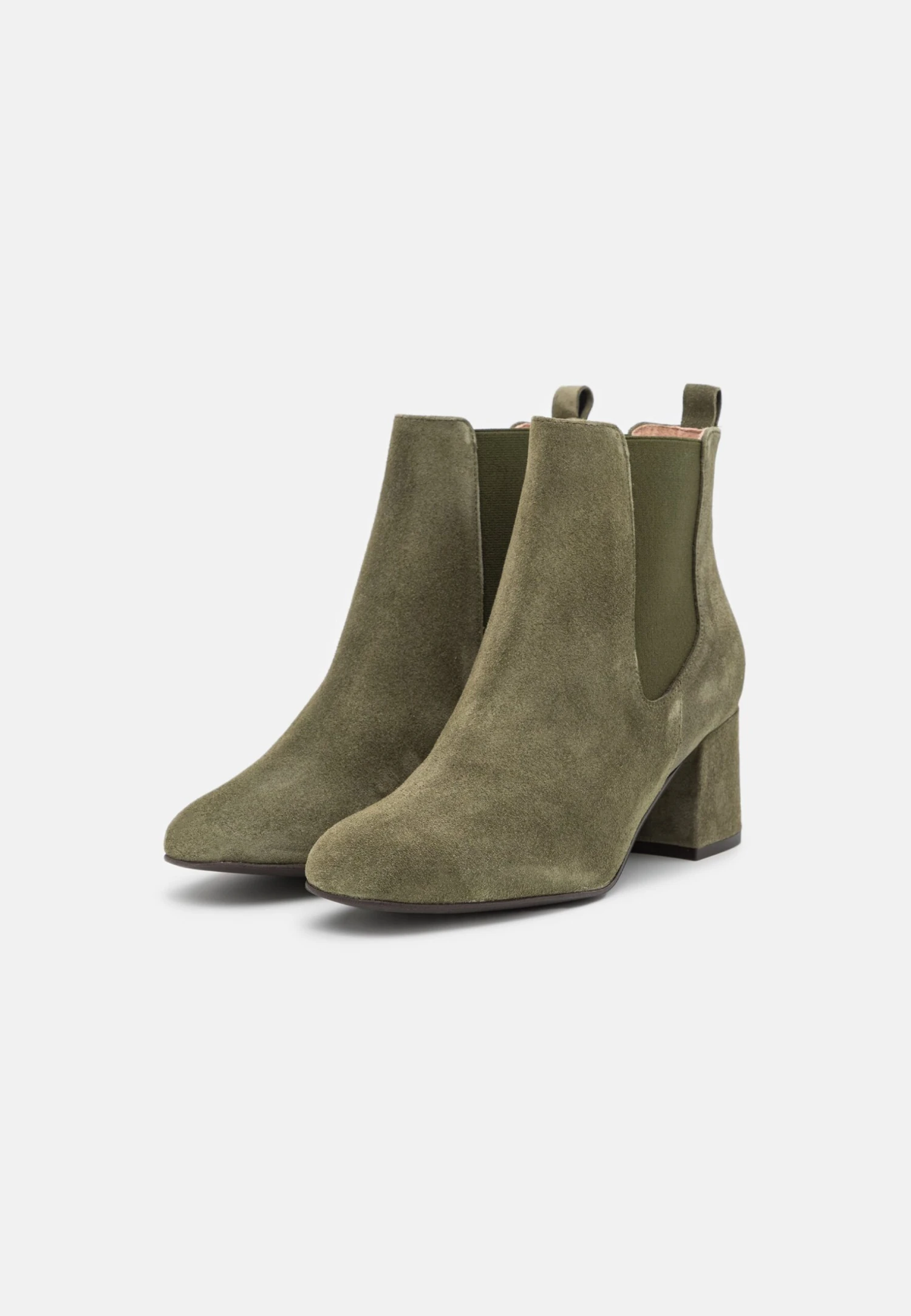 Anna Field Leather - Korte Laarzen - Olive 5 Anna Field Leather - Korte Laarzen - Olive - Afbeelding 3