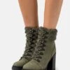 Anna Field Leather - Veterboots - Khaki 1 Anna Field Leather - Veterboots - Khaki -Anna Field 283222486e4646088b39a1d02261ec50