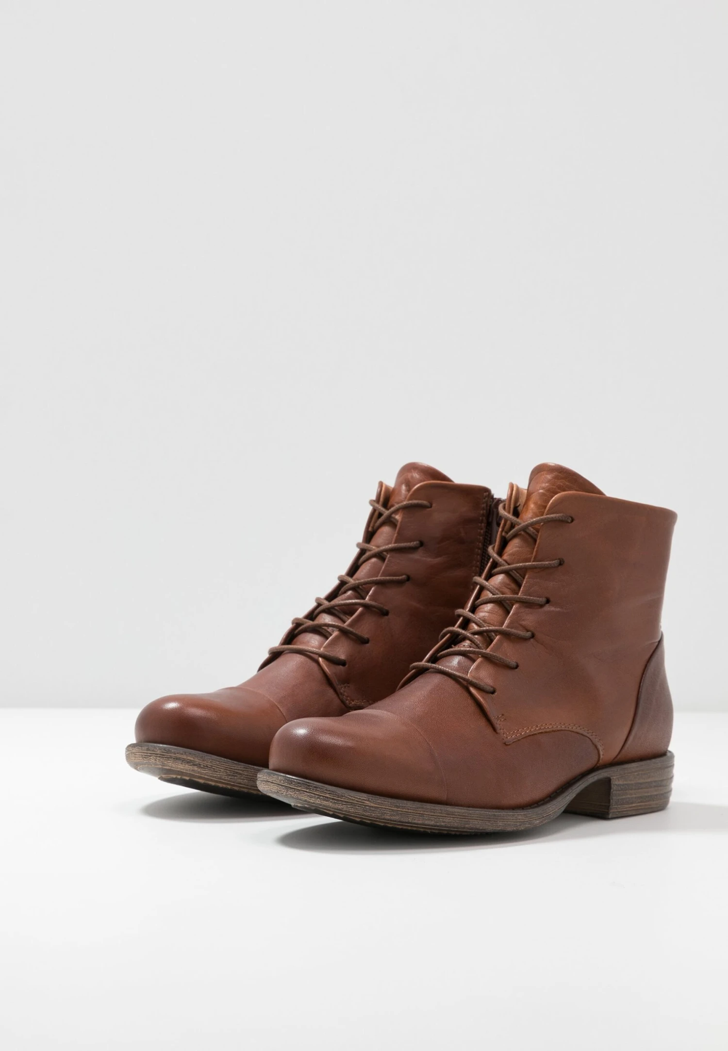 Anna Field Leather Booties - Korte Laarzen - Cognac 6 Anna Field Leather Booties - Korte Laarzen - Cognac - Afbeelding 5