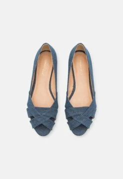 Anna Field Peeptoe Ballerina'S - Blue -Anna Field 2c8f54d61c504bbc8106d38c99bb38ba