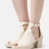 Anna Field Sandalen Met Enkelbandjes - Offwhite -Anna Field 36ff84752dd8481db2e105cf02c4233d