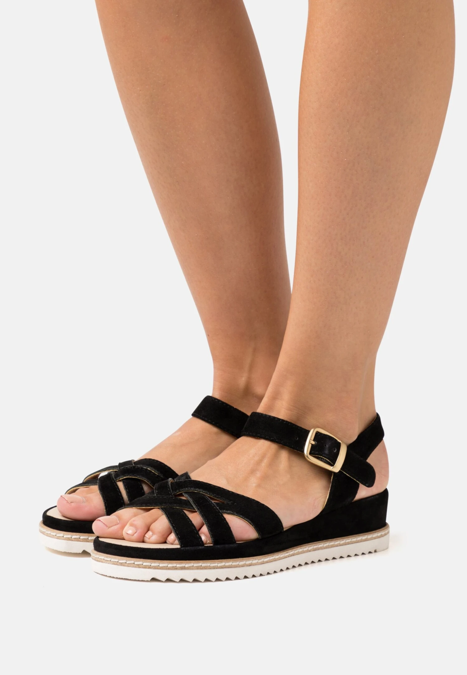 Anna Field Leather - Sandalen Met Sleehak - Black 3 Anna Field Leather - Sandalen Met Sleehak - Black