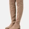 Anna Field Overknee Laarzen - Beige 2 Anna Field Overknee Laarzen - Beige -Anna Field 3c1a3d7da9b448c191d21c00d9ce4ebe