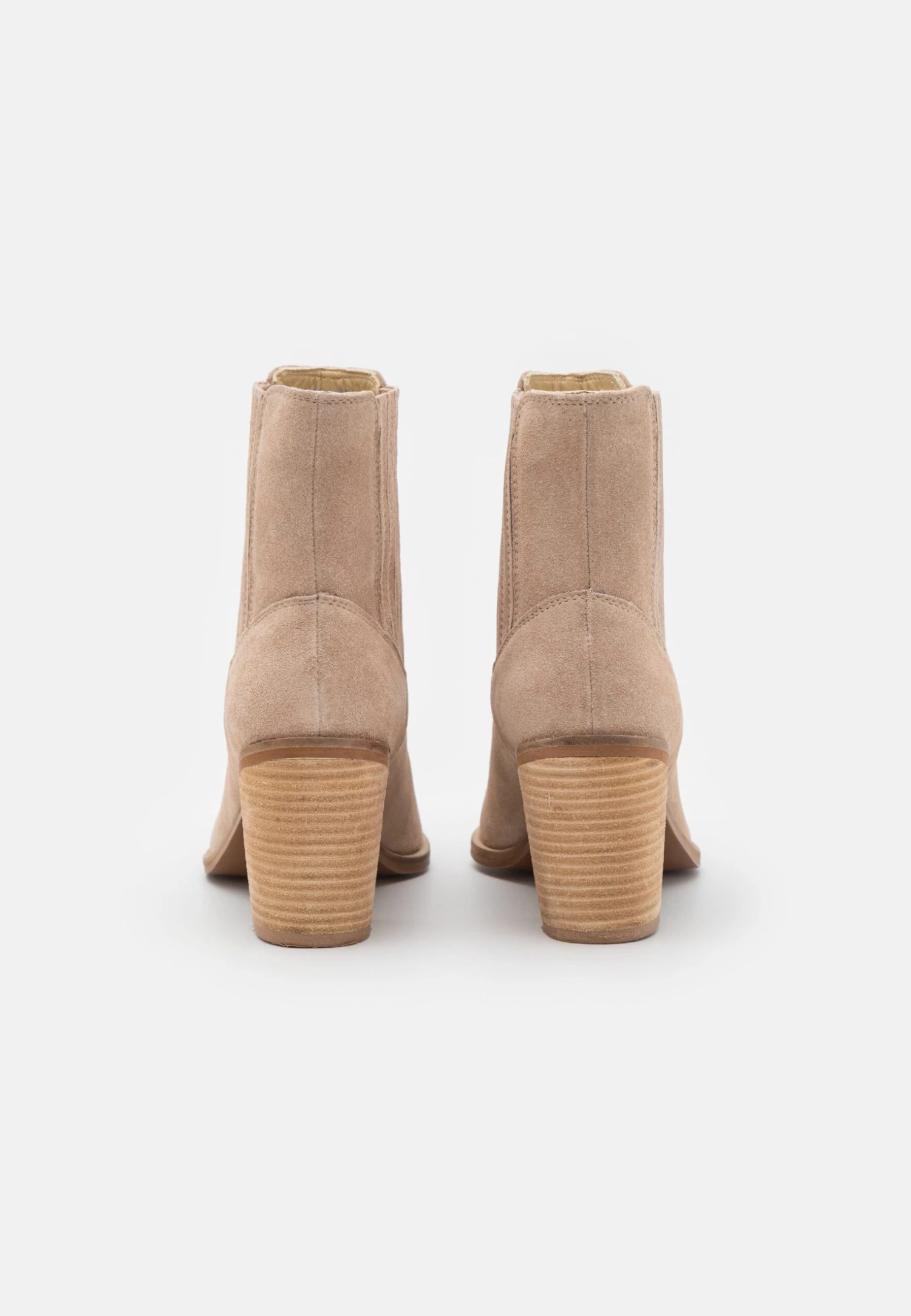 Anna Field Leather - Cowboy-/Bikerlaarsjes - Beige 6 Anna Field Leather - Cowboy-/Bikerlaarsjes - Beige - Afbeelding 4