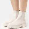 Anna Field Leather - Enkellaarsjes Met Plateauzool - Off-White -Anna Field 4c63aab81a59422a8a9cb02dbe7223e9