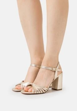 Anna Field Leather - Sandalen Met Hoge Hak - Gold