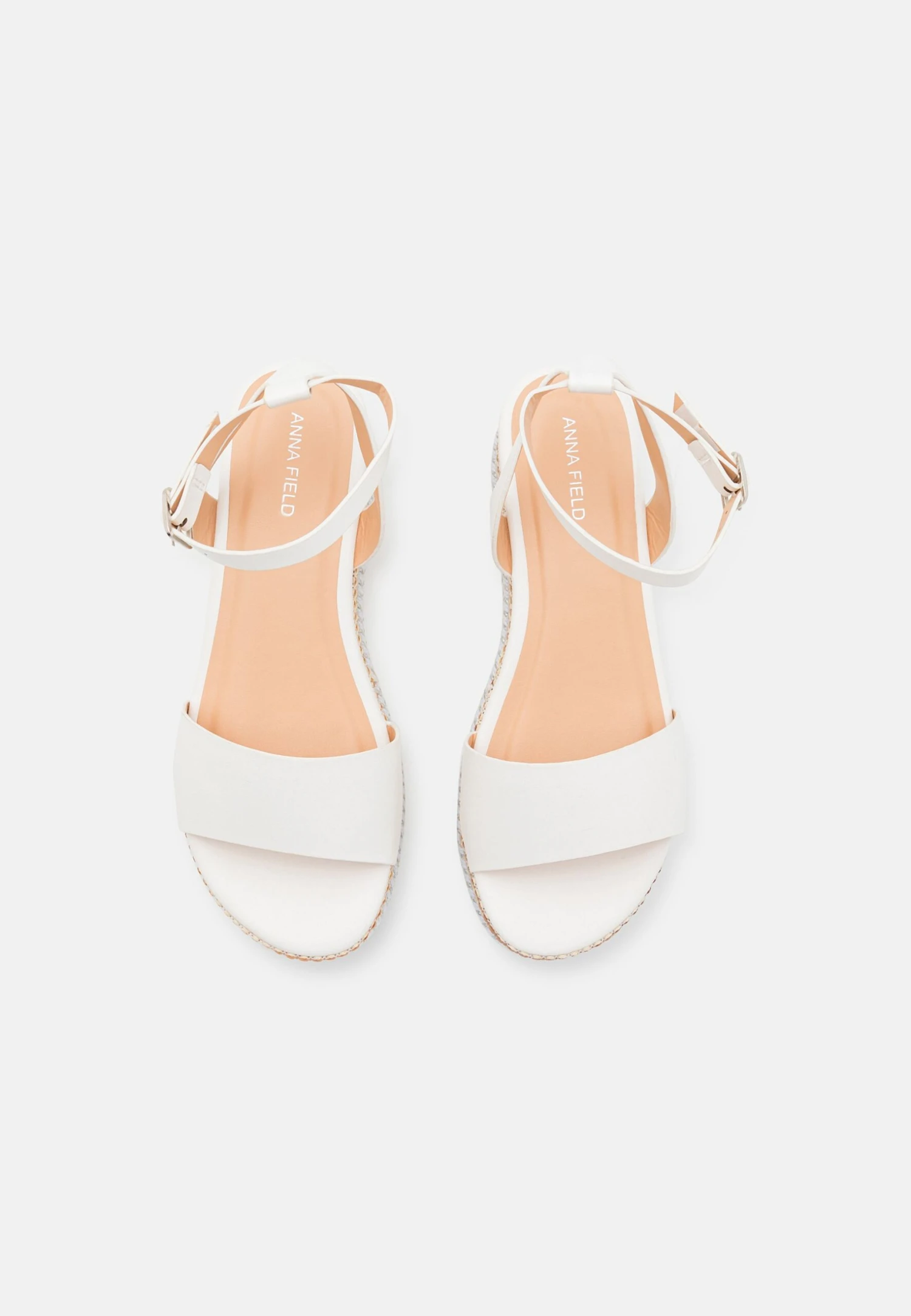 Anna Field Sandalen Met Plateauzool - White 8 Anna Field Sandalen Met Plateauzool - White - Afbeelding 6