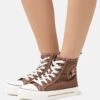 Anna Field Sneakers Hoog - Brown 2 Anna Field Sneakers Hoog - Brown -Anna Field 55df63983be64d228d7faa721ea8fb43