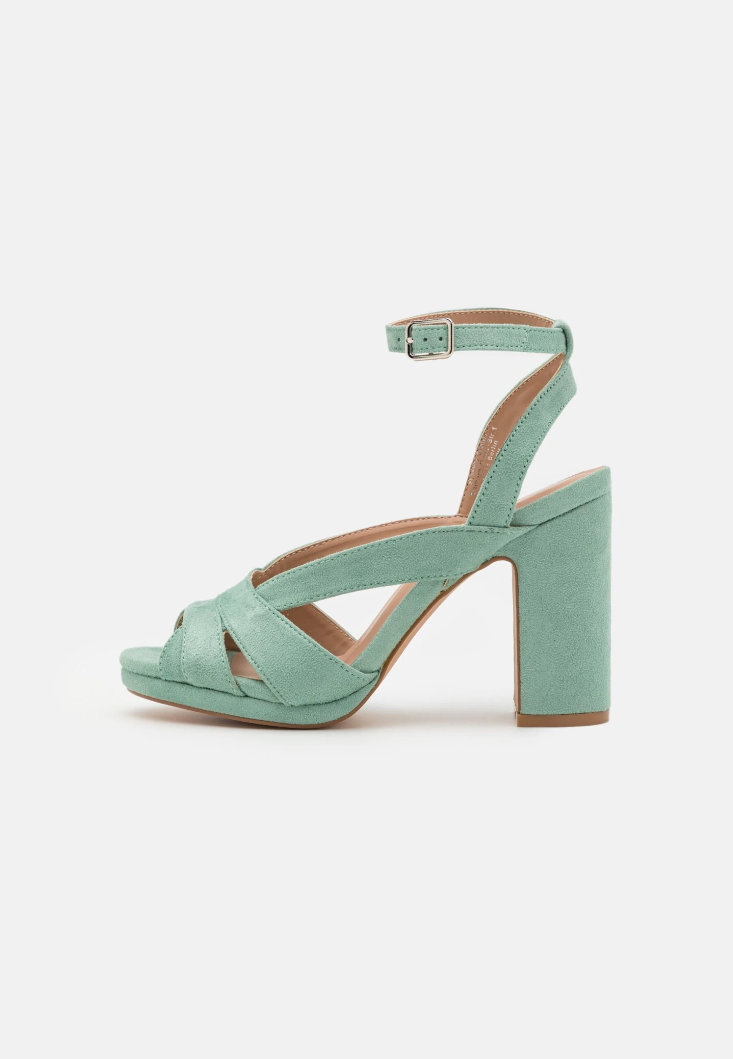 Anna Field Sandalen Met Plateauzool - Mint 4 Anna Field Sandalen Met Plateauzool - Mint - Afbeelding 2