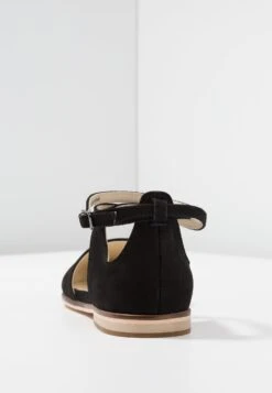 Anna Field Leather- Ballerina'S Met Enkelbandjes - Black -Anna Field 5b3ad7ee8a734f66beb86554997ff3df