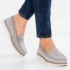 Anna Field Comfort Leather - Instappers - Grey -Anna Field 61e85a1c5cb746088ff827de456eb623