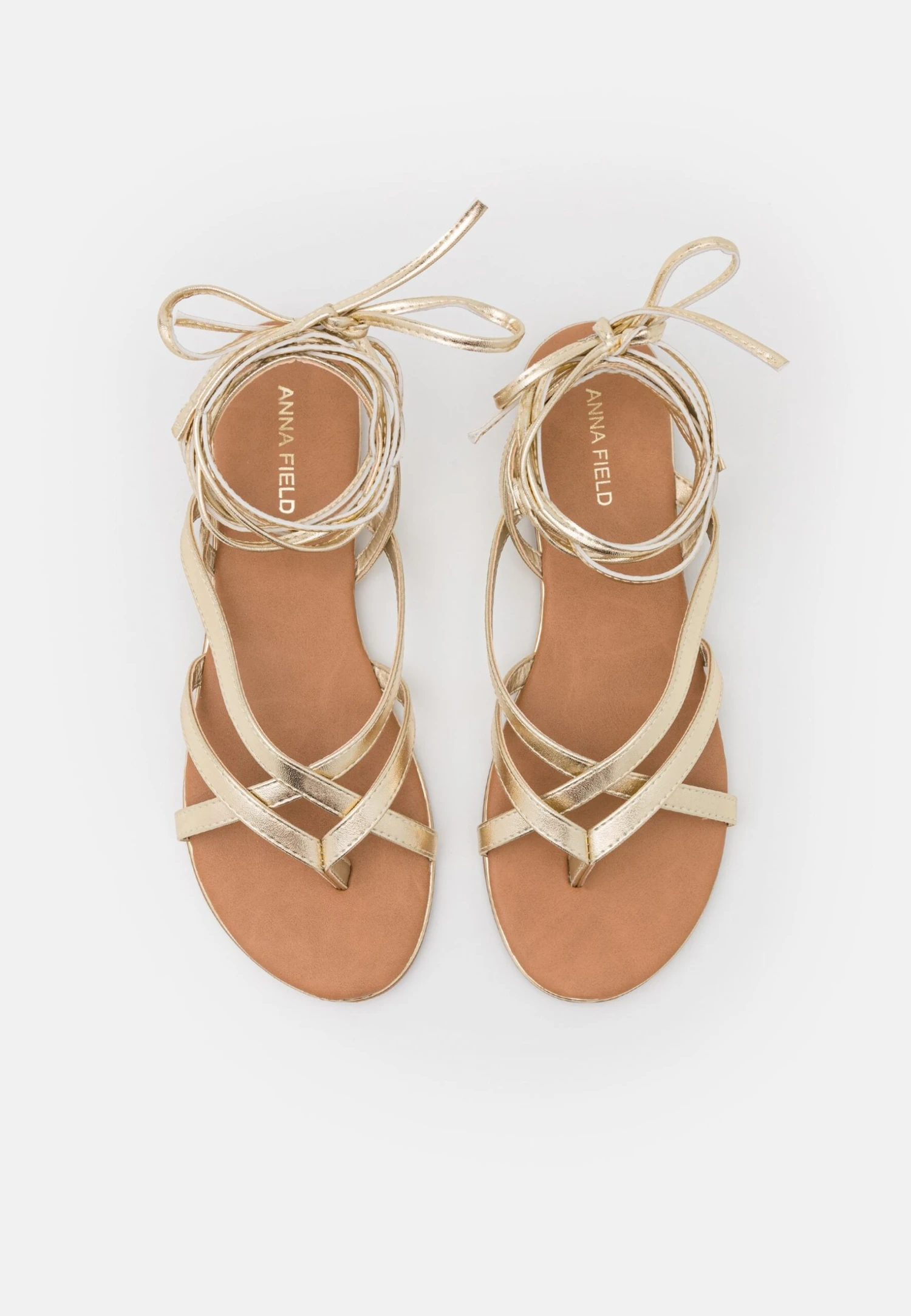 Anna Field Teensandalen - Gold 8 Anna Field Teensandalen - Gold - Afbeelding 6