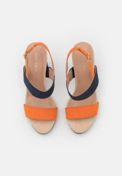 Anna Field Sandalen Met Hoge Hak - Dark Blue -Anna Field 6ce307770ab649bf8b4d57304507c78b