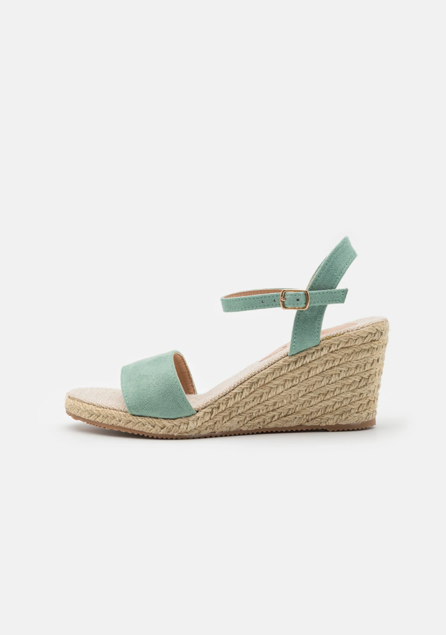 Anna Field Sandalen Met Sleehak - Mint 4 Anna Field Sandalen Met Sleehak - Mint - Afbeelding 2