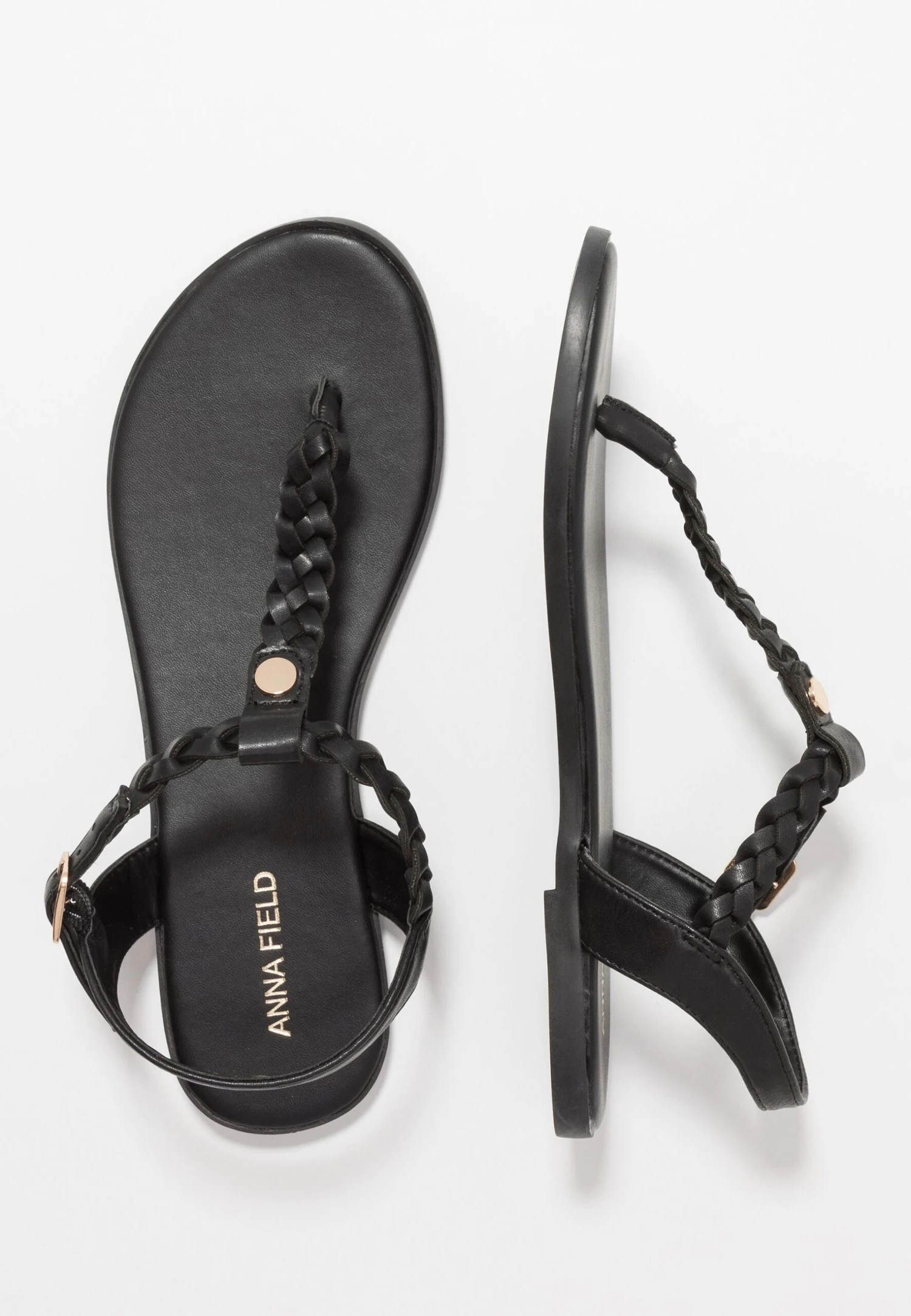 Teensandalen - Black 6 Teensandalen - Black - Afbeelding 4