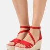 Anna Field Sandalen Met Plateauzool - Red 1 Anna Field Sandalen Met Plateauzool - Red -Anna Field 76edd2bedc8a4dd0acf60df8c07dcced