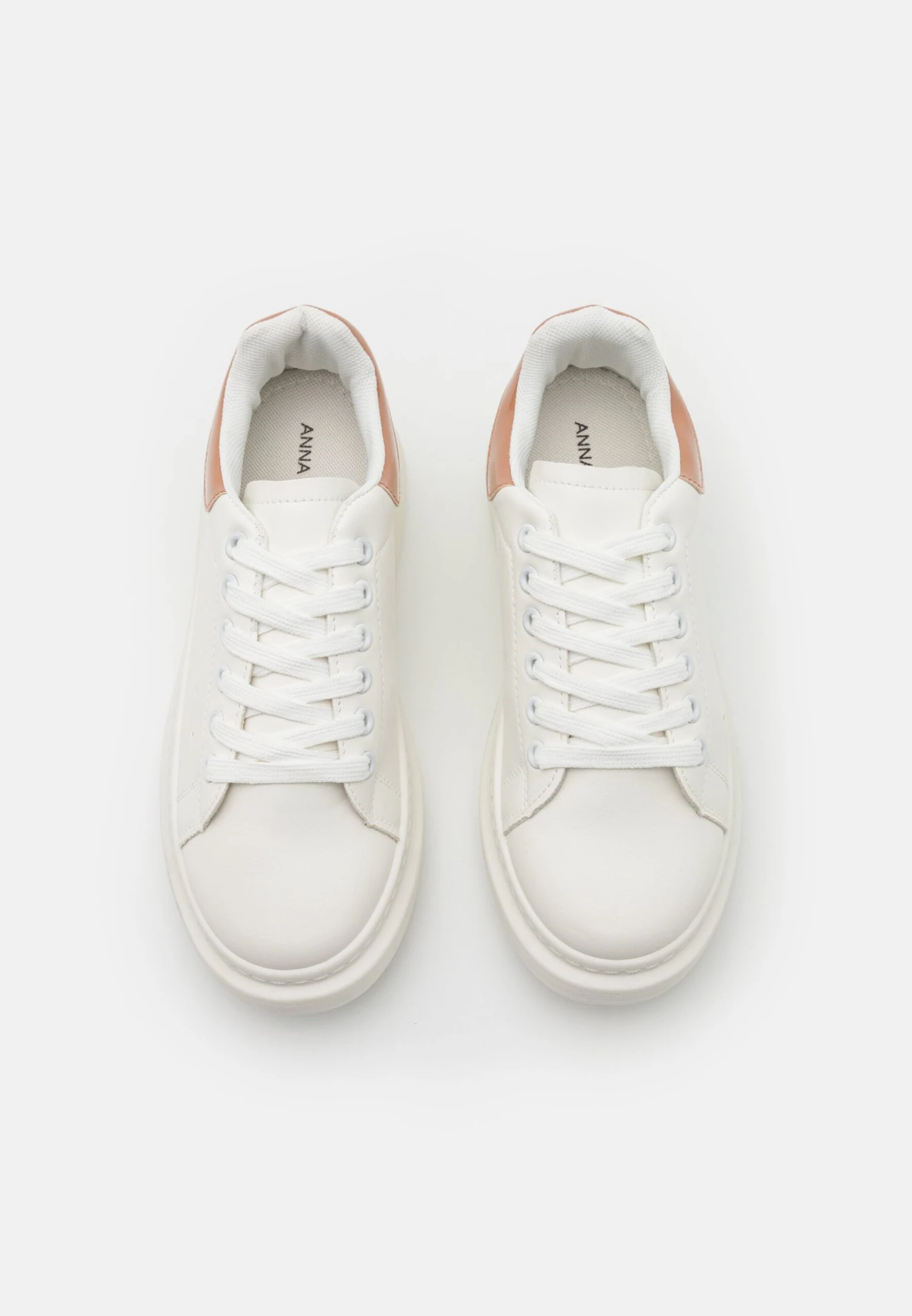 Anna Field Sneakers Laag - White/Light Pink 8 Anna Field Sneakers Laag - White/Light Pink - Afbeelding 6