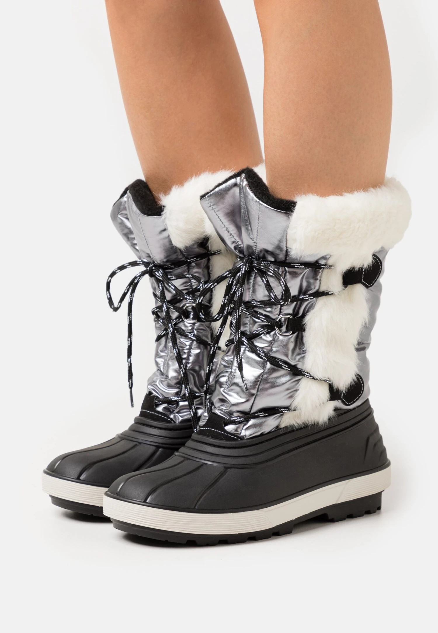 Anna Field Snowboots- Silver 3 Anna Field Snowboots- Silver