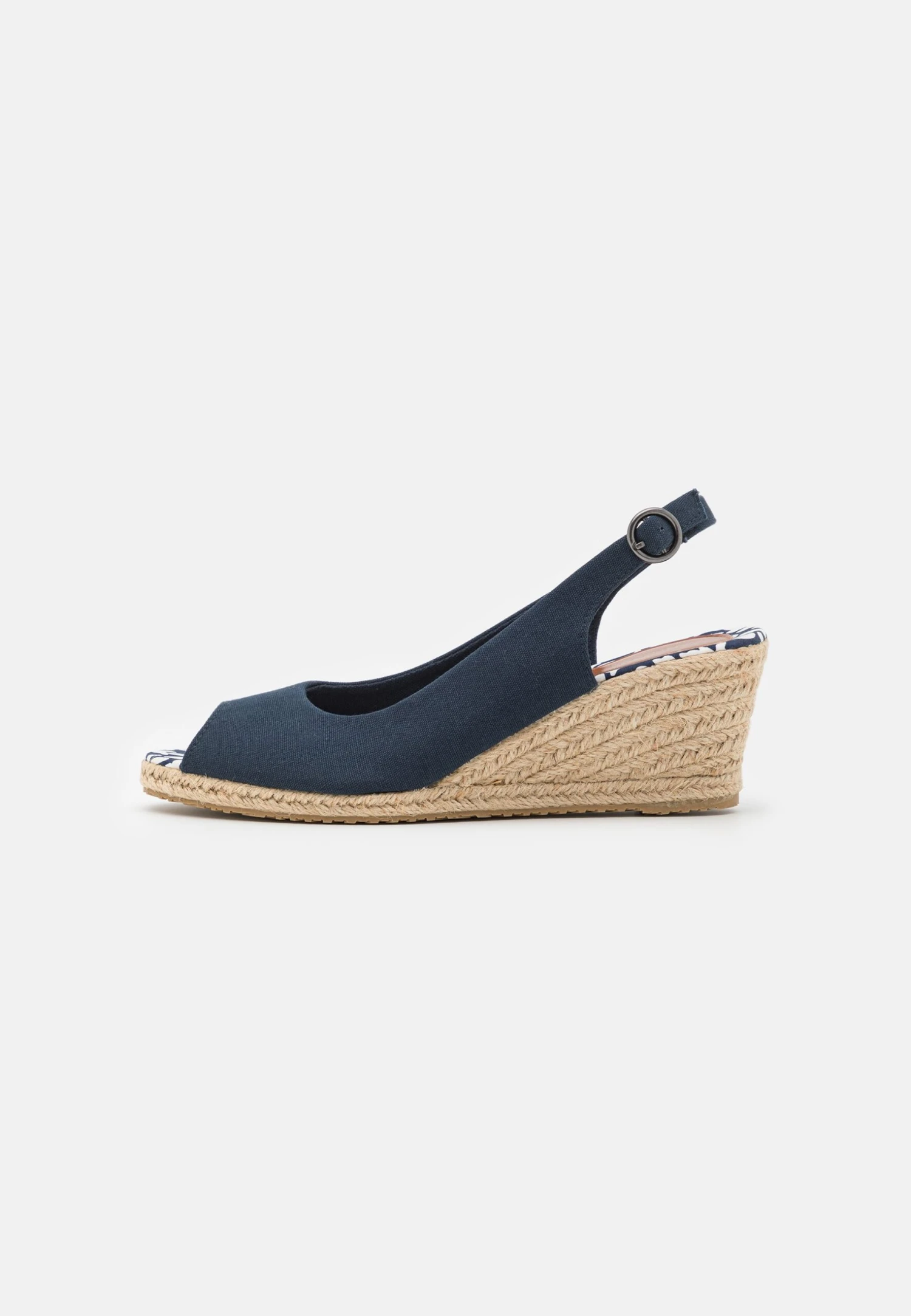 Anna Field Sandalen Met Sleehak - Dark Blue 4 Anna Field Sandalen Met Sleehak - Dark Blue - Afbeelding 2