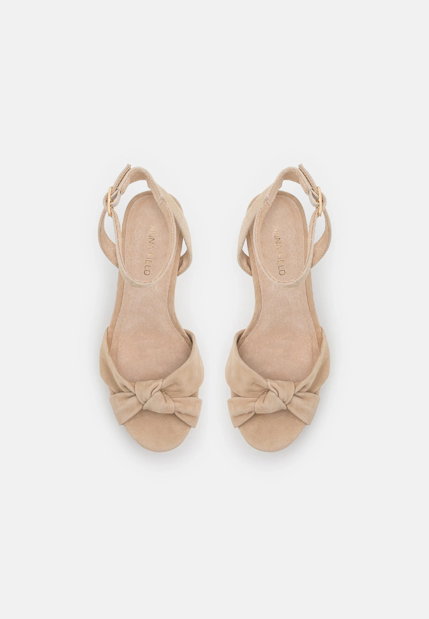 Anna Field Leather - Sandalen Met Hoge Hak - Beige 8 Anna Field Leather - Sandalen Met Hoge Hak - Beige - Afbeelding 6