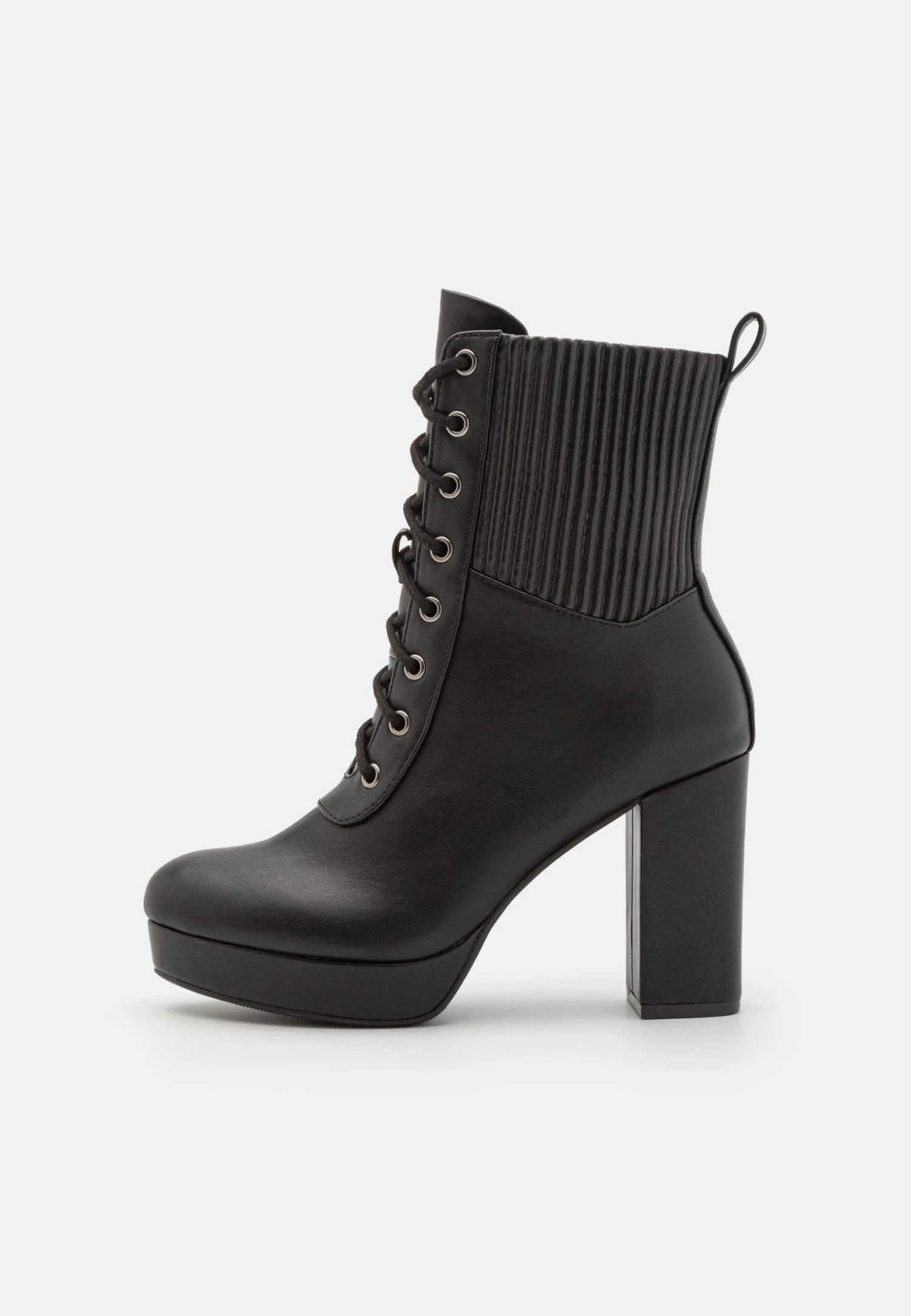 Anna Field Enkellaarsjes Met Hoge Hak - Black 3 Anna Field Enkellaarsjes Met Hoge Hak - Black - Afbeelding 2