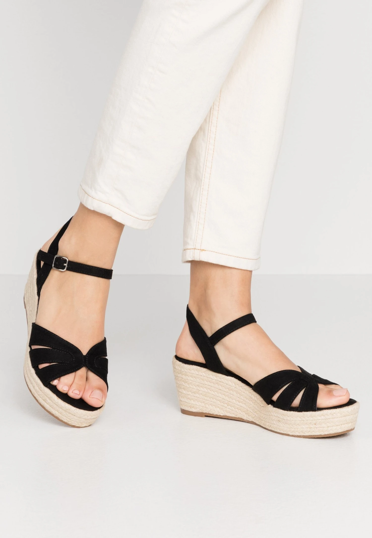 Anna Field Sandalen Met Plateauzool - Black 3 Anna Field Sandalen Met Plateauzool - Black