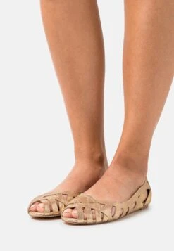 Anna Field Leather - Peeptoe Ballerina'S - Gold 11 Anna Field Leather - Peeptoe Ballerina'S - Gold -Anna Field 86d5b642946c46a390f54ca2a47c457e