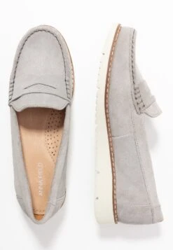 Anna Field Comfort Leather - Instappers - Grey -Anna Field 91c037ae0fd845eb95c65013e2cb4387