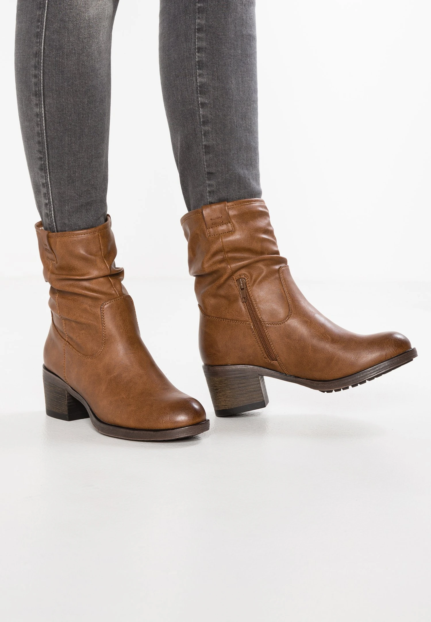 Anna Field Winter Boot - Korte Laarzen - Cognac 3 Anna Field Winter Boot - Korte Laarzen - Cognac