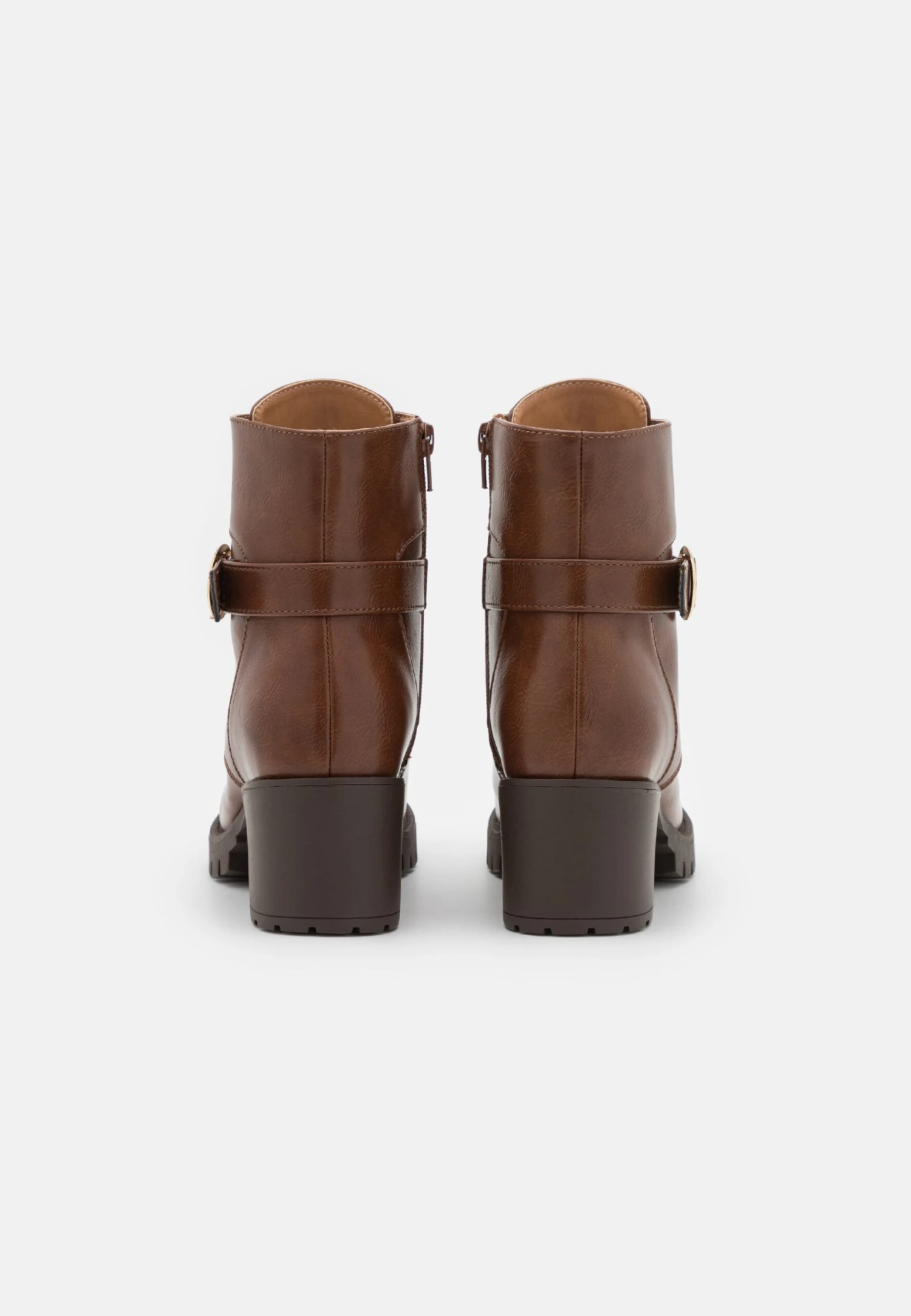 Veterboots - Cognac 6 Veterboots - Cognac - Afbeelding 4