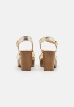 Anna Field Leather - Clogs - Gold -Anna Field acb0d75ccb42484a99b85e3824af5555