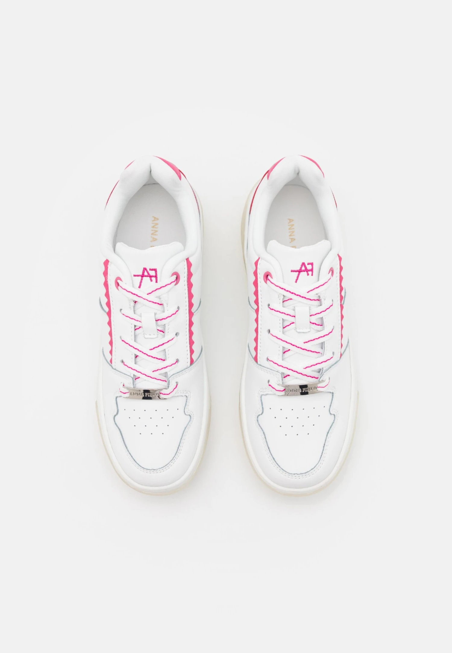 Anna Field Leather - Sneakers Laag - White/Pink 8 Anna Field Leather - Sneakers Laag - White/Pink - Afbeelding 6