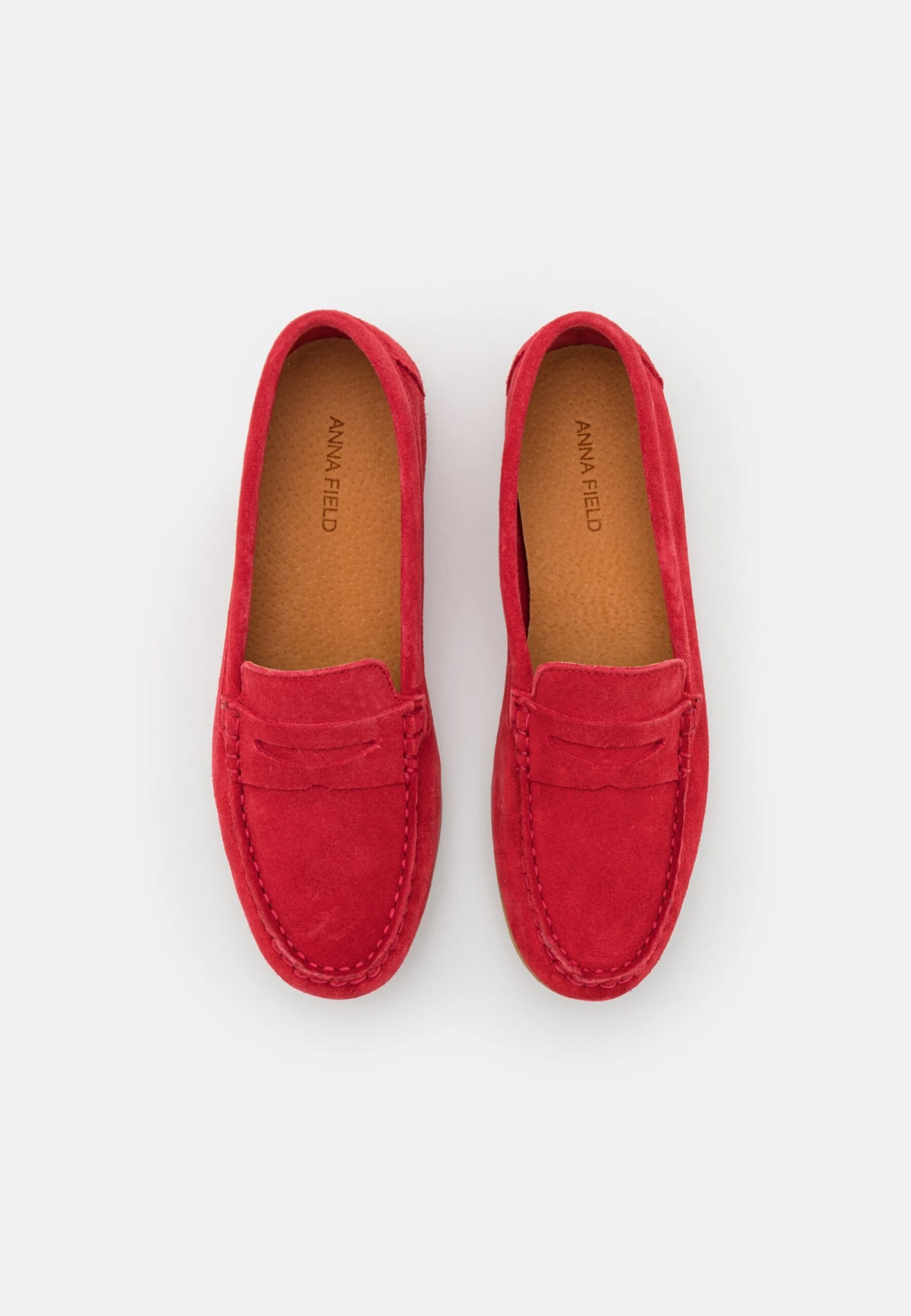 Anna Field Leather- Mocassins - Red 8 Anna Field Leather- Mocassins - Red - Afbeelding 6