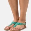 Anna Field Teensandalen - Turquoise 2 Anna Field Teensandalen - Turquoise -Anna Field be2f3d700e244bd38c6fb7897337652e