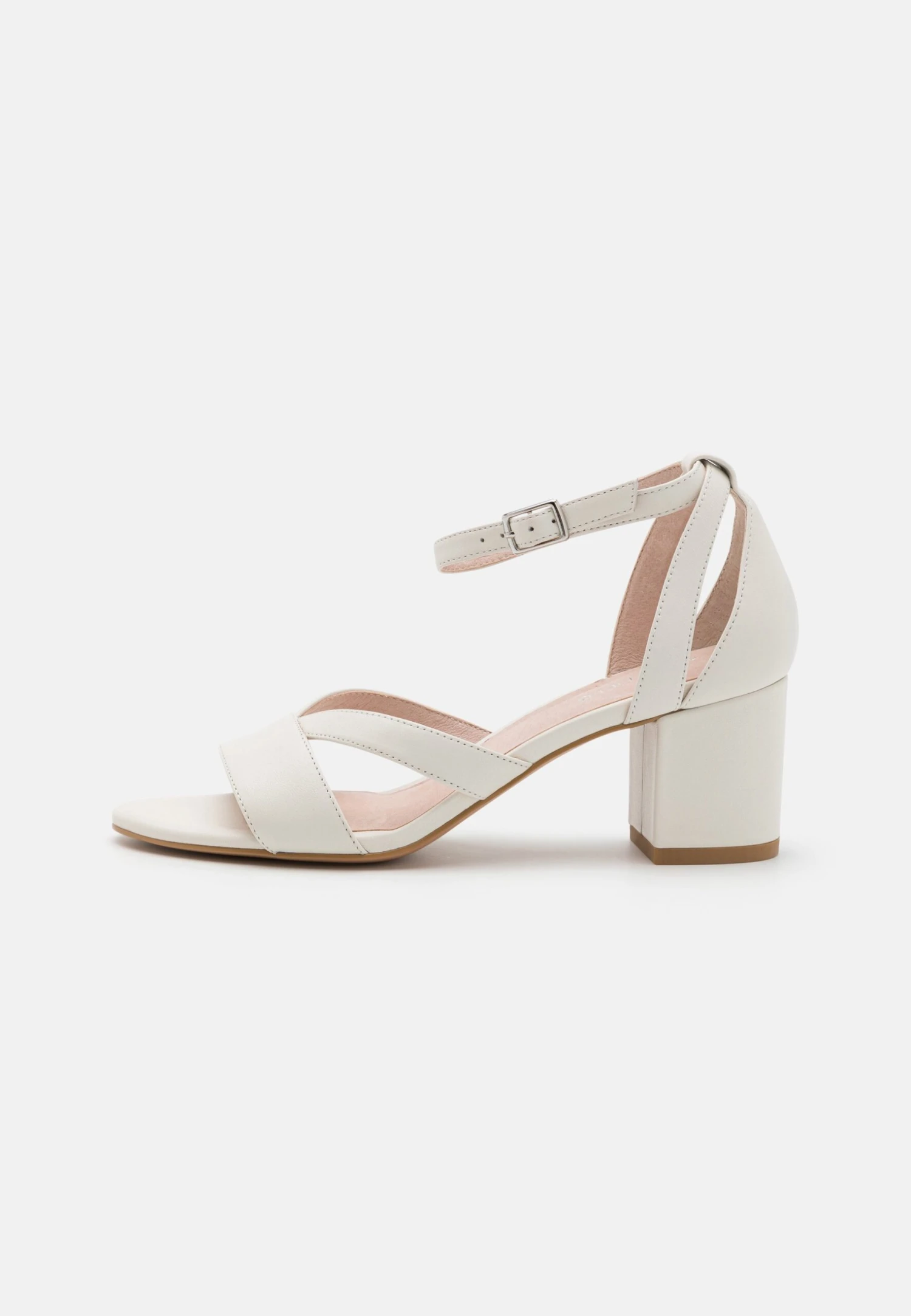 Leather Wide Fit - Sandalen - White 4 Leather Wide Fit - Sandalen - White - Afbeelding 2