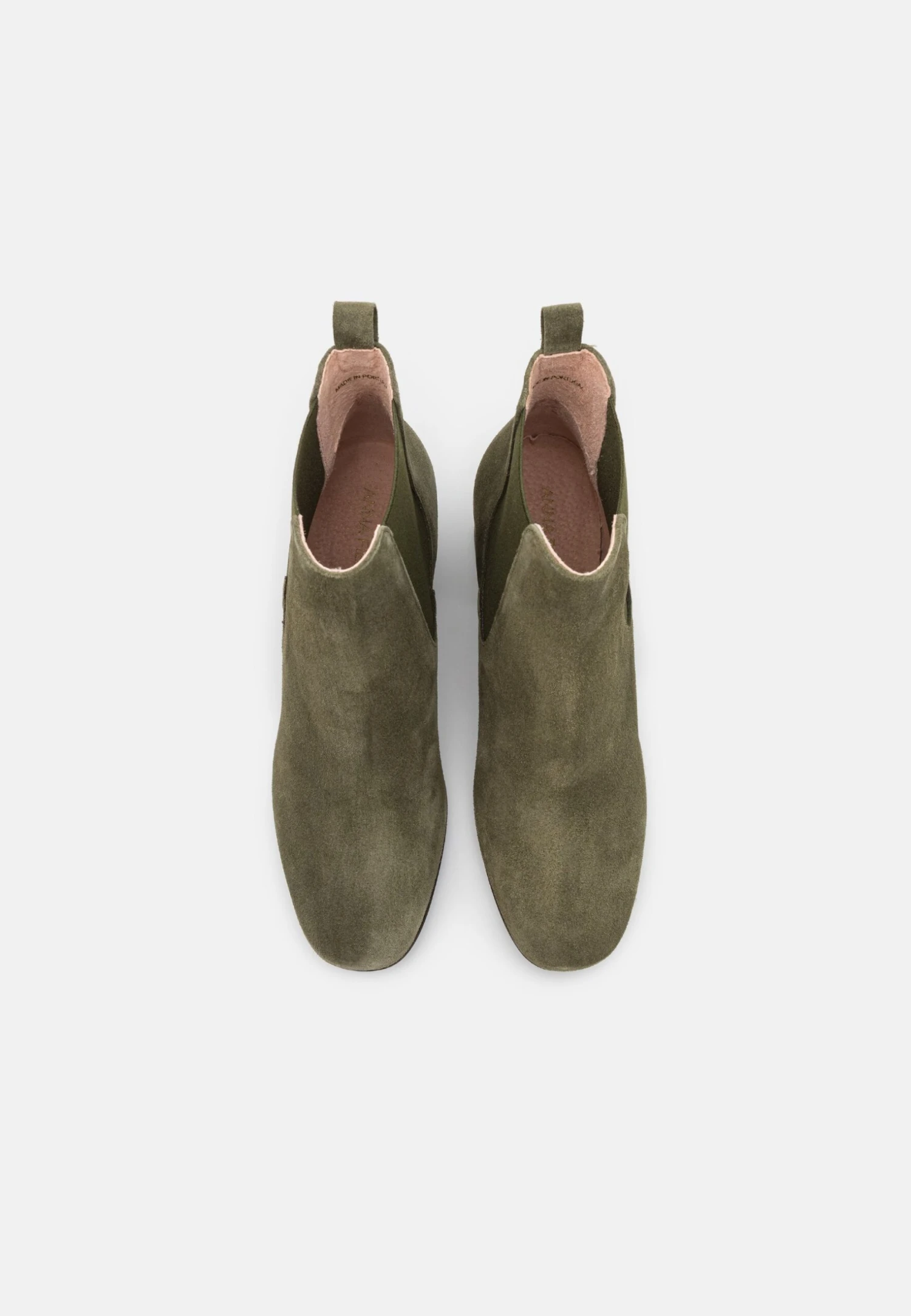 Anna Field Leather - Korte Laarzen - Olive 8 Anna Field Leather - Korte Laarzen - Olive - Afbeelding 6