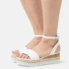 Anna Field Sandalen Met Plateauzool - White