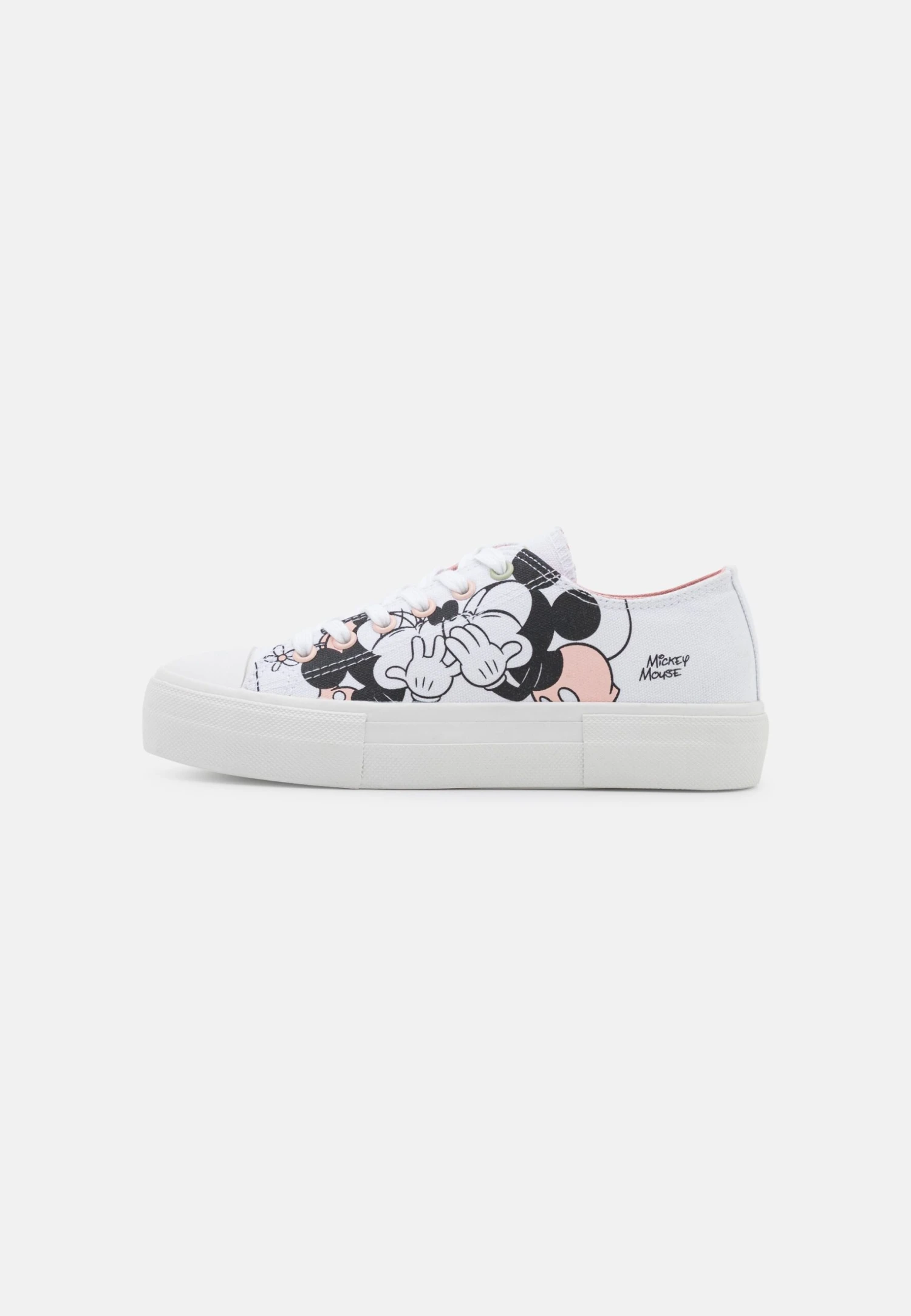 Anna Field Disney Mickey MouseLove - Sneakers Laag - White/Black 4 Anna Field Disney Mickey MouseLove - Sneakers Laag - White/Black - Afbeelding 2