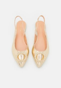 Anna Field Slingback Ballerina´S - Gold 13 Anna Field Slingback Ballerina´S - Gold -Anna Field e3abb090b6e1481cbdf15680cb6b0991