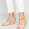 Anna Field Sandalen Met Sleehak - Beige -Anna Field e61b8391c25b42ca8dc5825505f44079