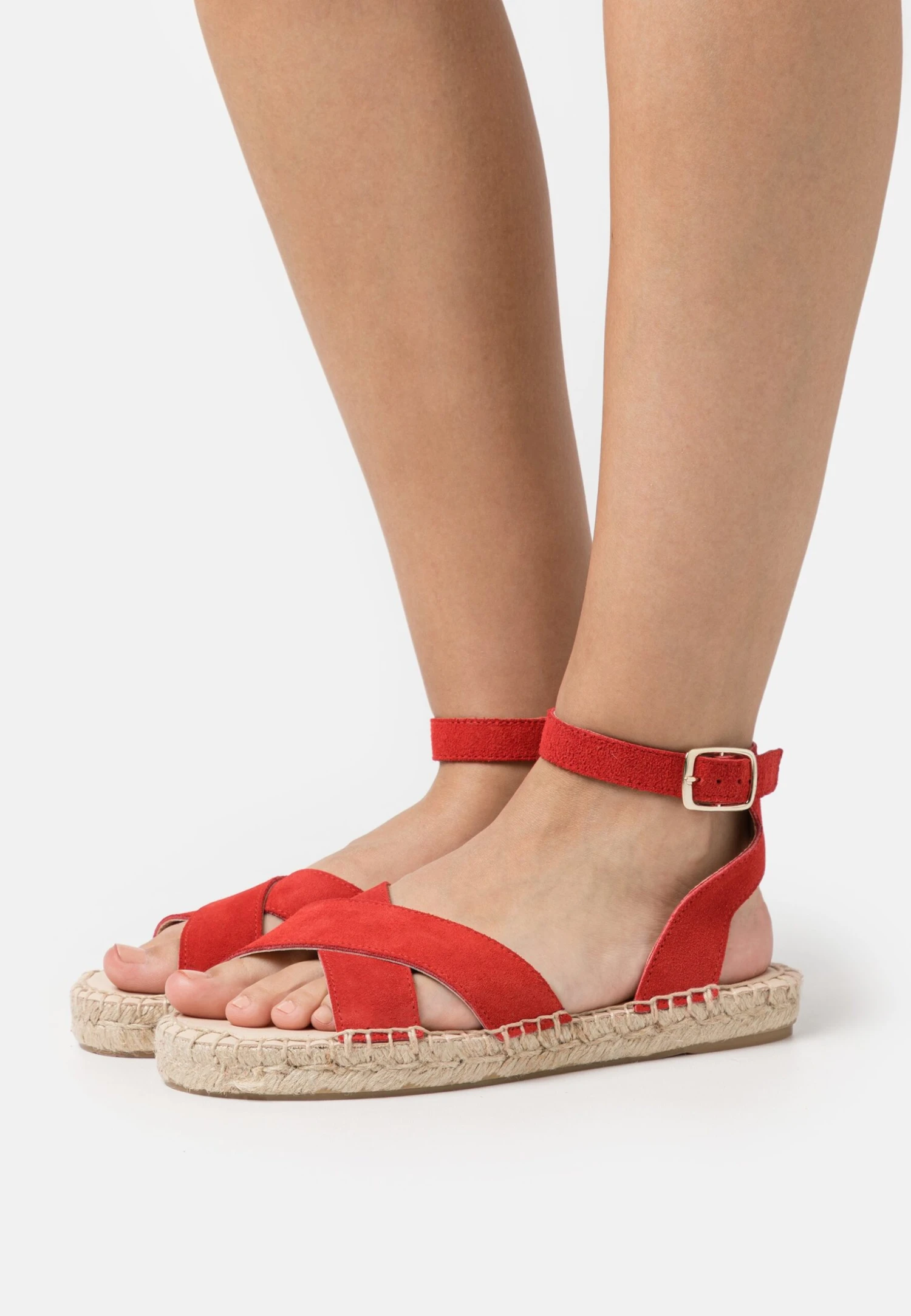Anna Field Leather - Sandalen Met Plateauzool - Red 3 Anna Field Leather - Sandalen Met Plateauzool - Red