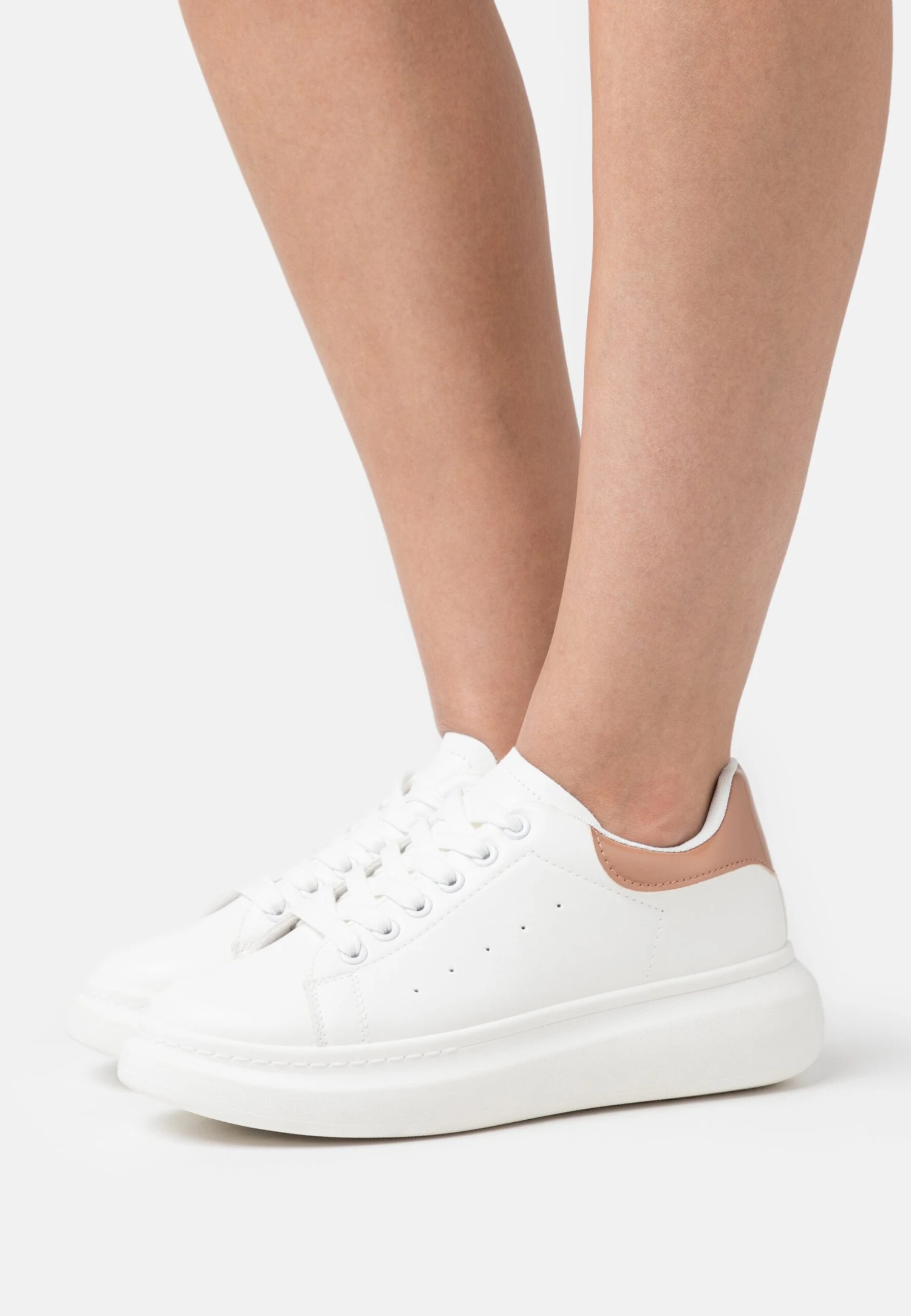 Anna Field Sneakers Laag - White/Light Pink 3 Anna Field Sneakers Laag - White/Light Pink