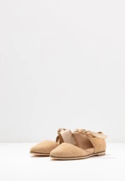 Anna Field Leather - Ballerina'S Met Enkelbandjes - Beige -Anna Field f3a4905b9d8a4ffea5b726ff60e1fe25