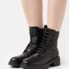 Anna Field Leather - Veterboots - Black -Anna Field f5ef19d2748248958a83cd4c761ca5ac