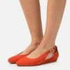 Anna Field Leather- Ballerina'S Met Enkelbandjes - Red -Anna Field fa45690e88d64f568ca116d706ba767c