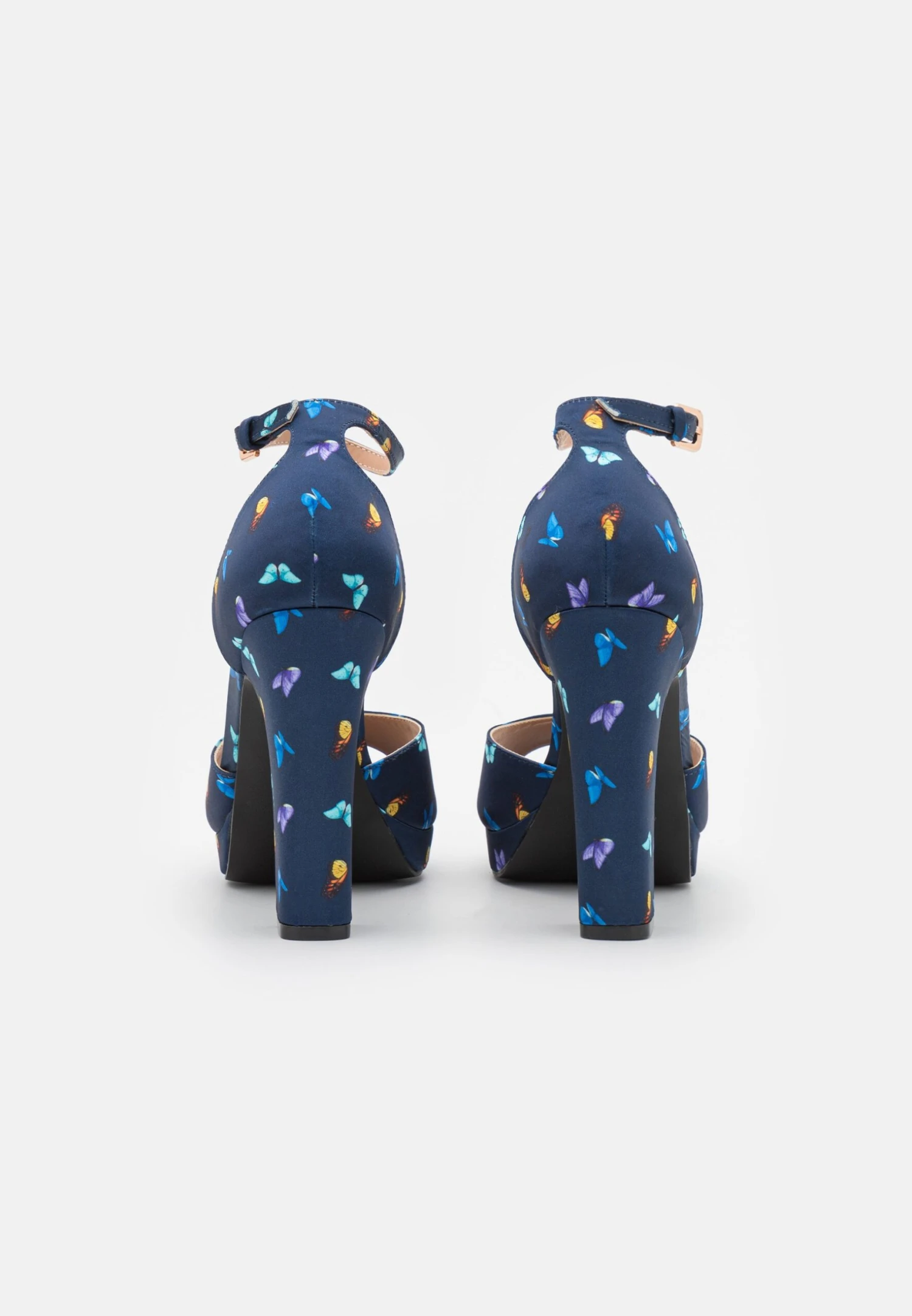 Anna Field Sandalen Met Plateauzool - Dark Blue 6 Anna Field Sandalen Met Plateauzool - Dark Blue - Afbeelding 4